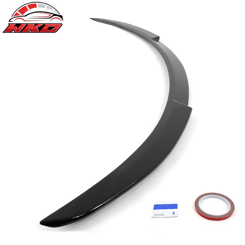 Fits 20-25 Tesla Model Y Trunk Spoiler Gloss Black ABS Rear Deck Lid Boot Wing