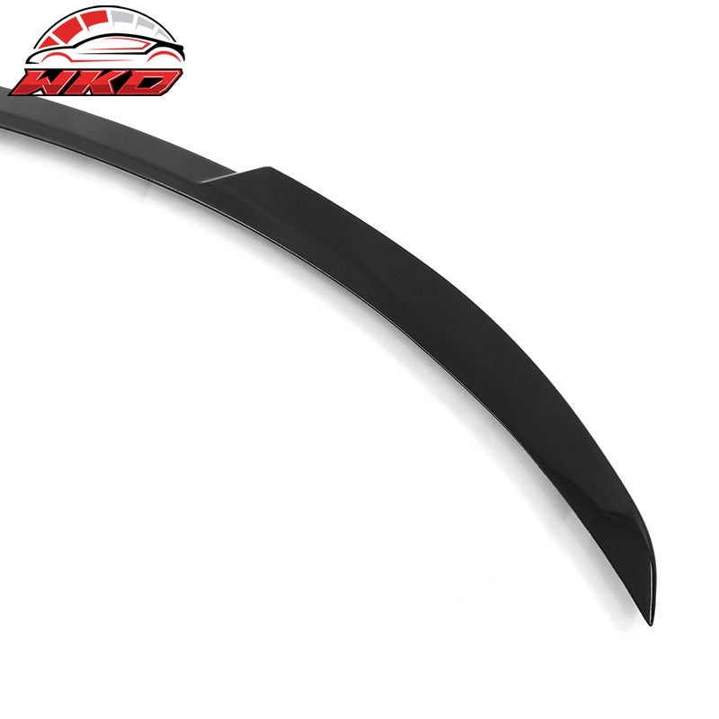 Fits 20-25 Tesla Model Y Trunk Spoiler Gloss Black ABS Rear Deck Lid Boot Wing
