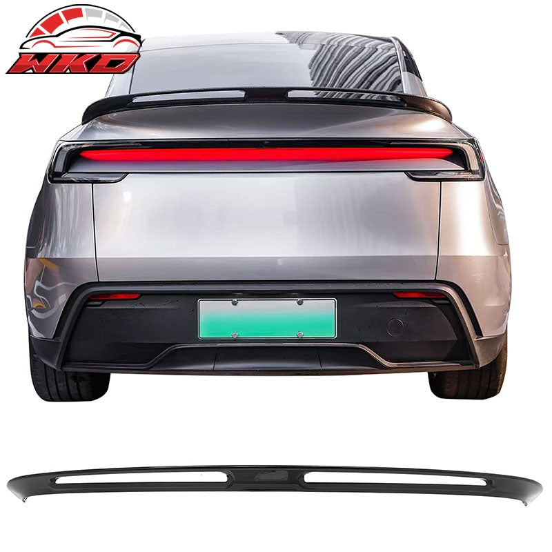 Wholesale 25-26 Tesla Model Y Trunk Spoiler Gloss Black Rear Wing ABS V2 Decklid Trim - Wikond Auto