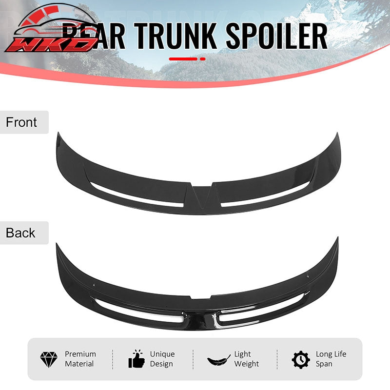 Wholesale 25-26 Tesla Model Y Trunk Spoiler Gloss Black Rear Wing ABS V2 Decklid Trim - Wikond Auto