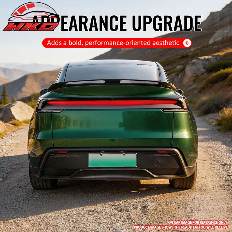 Wholesale 25-26 Tesla Model Y Trunk Spoiler Gloss Black Rear Wing ABS V2 Decklid Trim - Wikond Auto