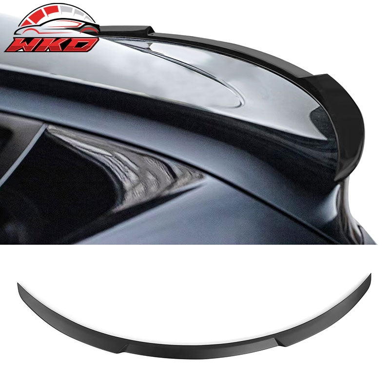 Wholesale 20-25 Tesla Model Y Trunk Spoiler Matte Black ABS Rear Deck Lid Boot Wing