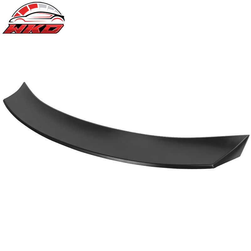 Fits 17-23 Tesla Model 3 Rear Trunk Deck Lid Spoiler Wing Lip ABS Matte Black