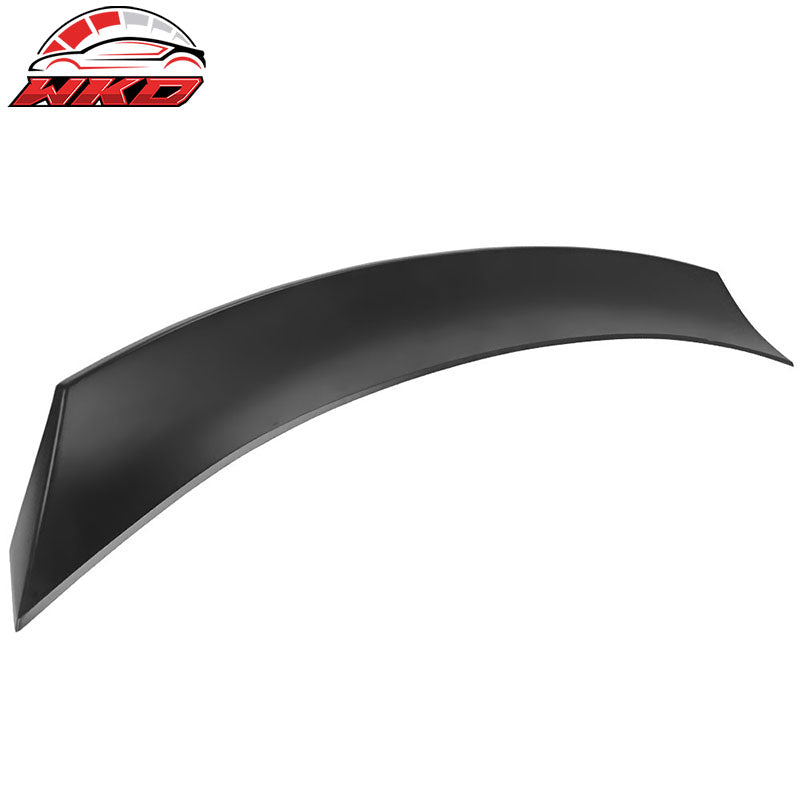 Fits 17-23 Tesla Model 3 Rear Trunk Deck Lid Spoiler Wing Lip ABS Matte Black