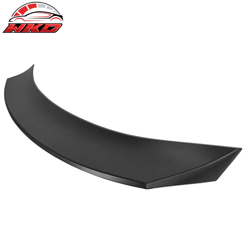 Fits 17-23 Tesla Model 3 Rear Trunk Deck Lid Spoiler Wing Lip ABS Matte Black