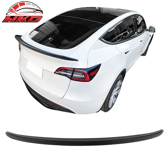 Wholesale 20-25 Tesla Model Y A Style Rear Trunk Lid Spoiler Wing Lip ABS Unpainted