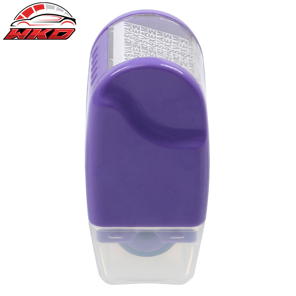 Wholesale 0.67in ID Protection Guard Wide Roller Stamp w/ 3ink Refill Purple - Bulk Orders & Dealer Pricing Available - Wikond Auto