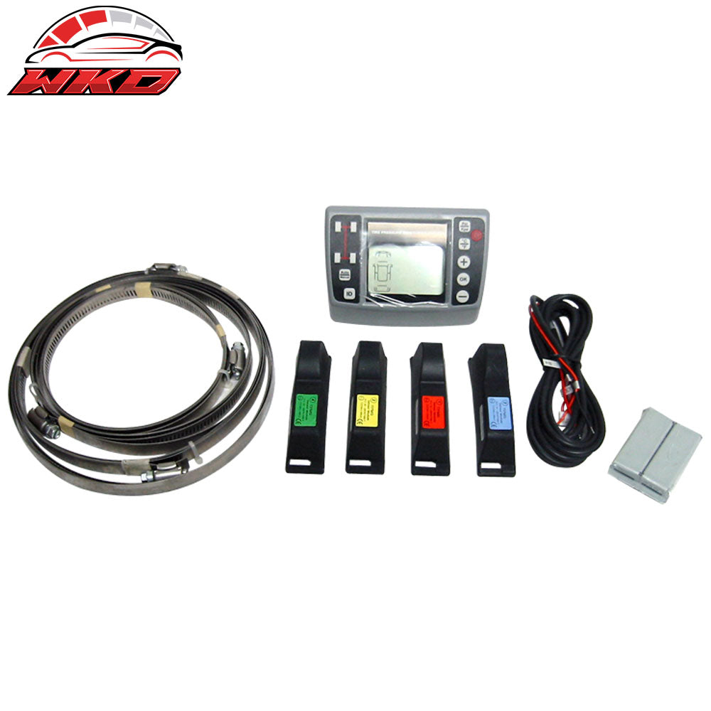 Universal Tire Wheel Pressure Sensor Monitoring System 4 Sensors
