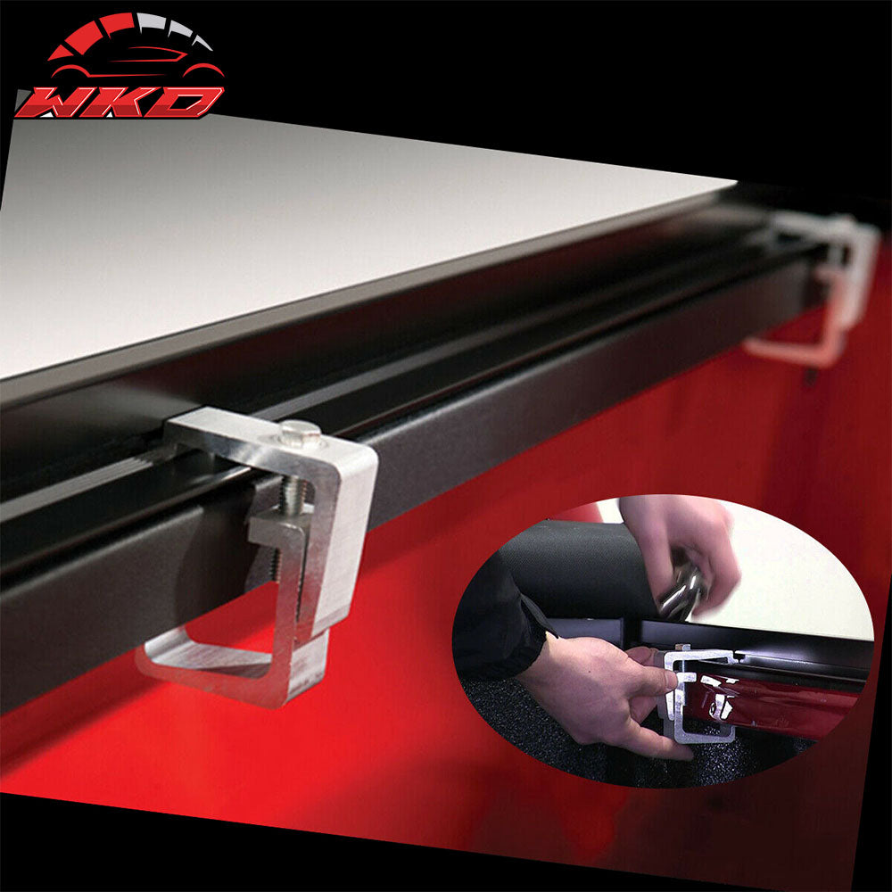 Fits 16-22 Toyota Tacoma 60 Inch 5FT Short Bed Lock Soft Roll Up Tonneau Cover