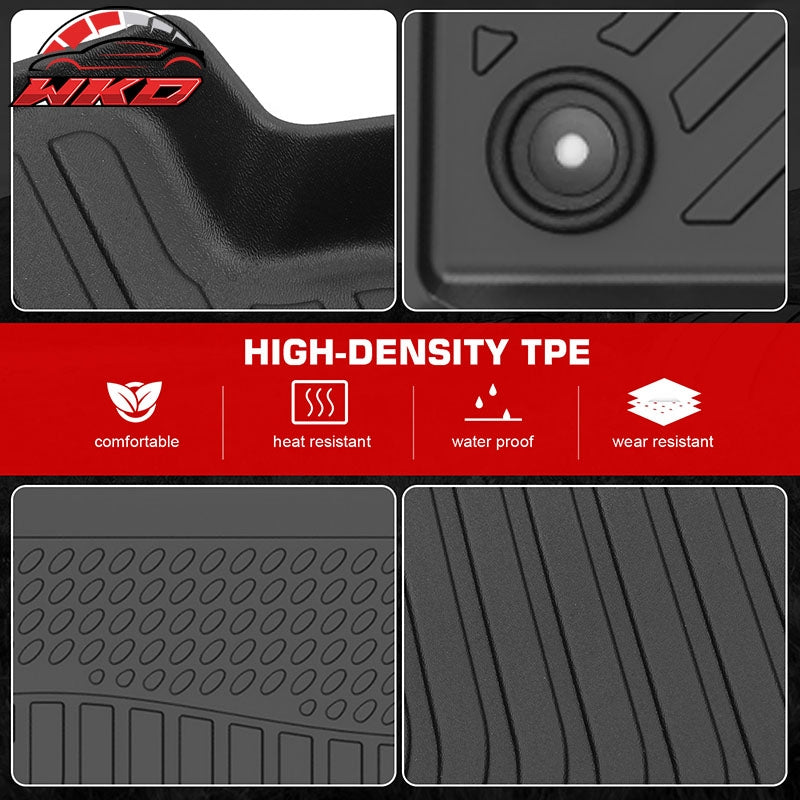 Fits 96-02 Toyota 4Runner 3D Anti-Slip Floor Mats All Weather TPE Carpets 3PCS