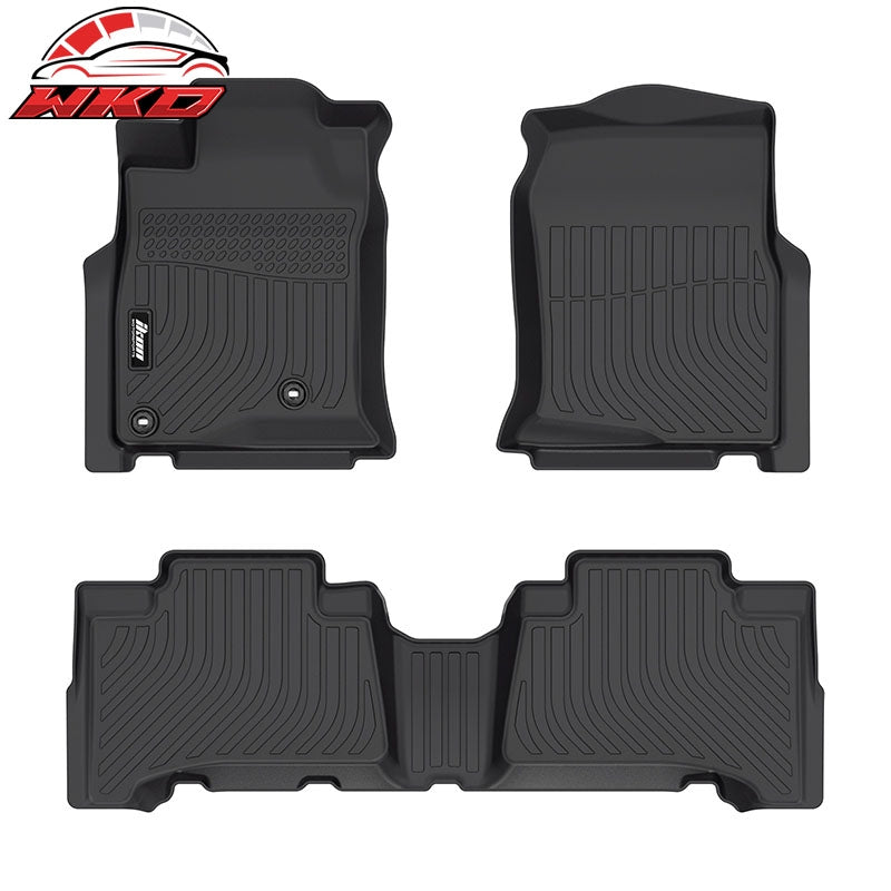 Fits 03-09 Toyota 4Runner 3D Molded All Weather Floor Mats TPE Carpet +Trunk Mat