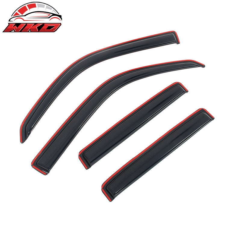 Fits 96-02 Toyota 4Runner 3D TPE Floor Mats All Season Carpets + Window Visors