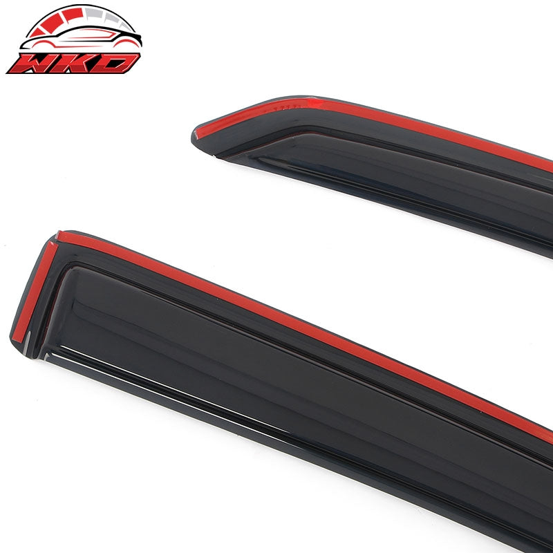 Fits 96-02 Toyota 4Runner 3D TPE Floor Mats All Season Carpets + Window Visors