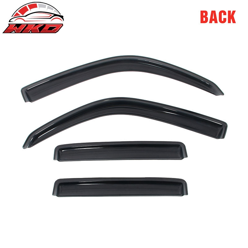 Fits 96-02 Toyota 4Runner 3D TPE Floor Mats All Season Carpets + Window Visors