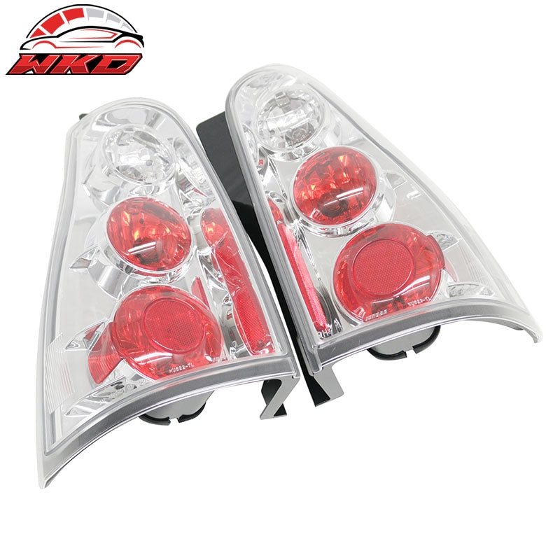 Fits 03-09 Toyota 4Runner Altezza Style LH RH Tail Lights Rear Brake Lamps Chrome