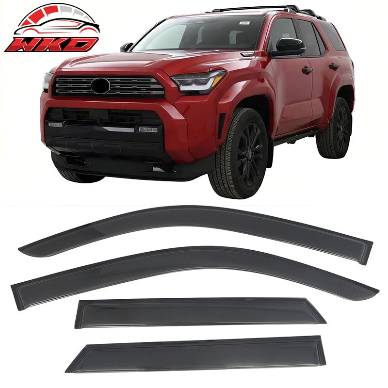 Wholesale 25-26 Toyota 4Runner Tape-on Window Visors Vent Rain Sun Guards Deflectors