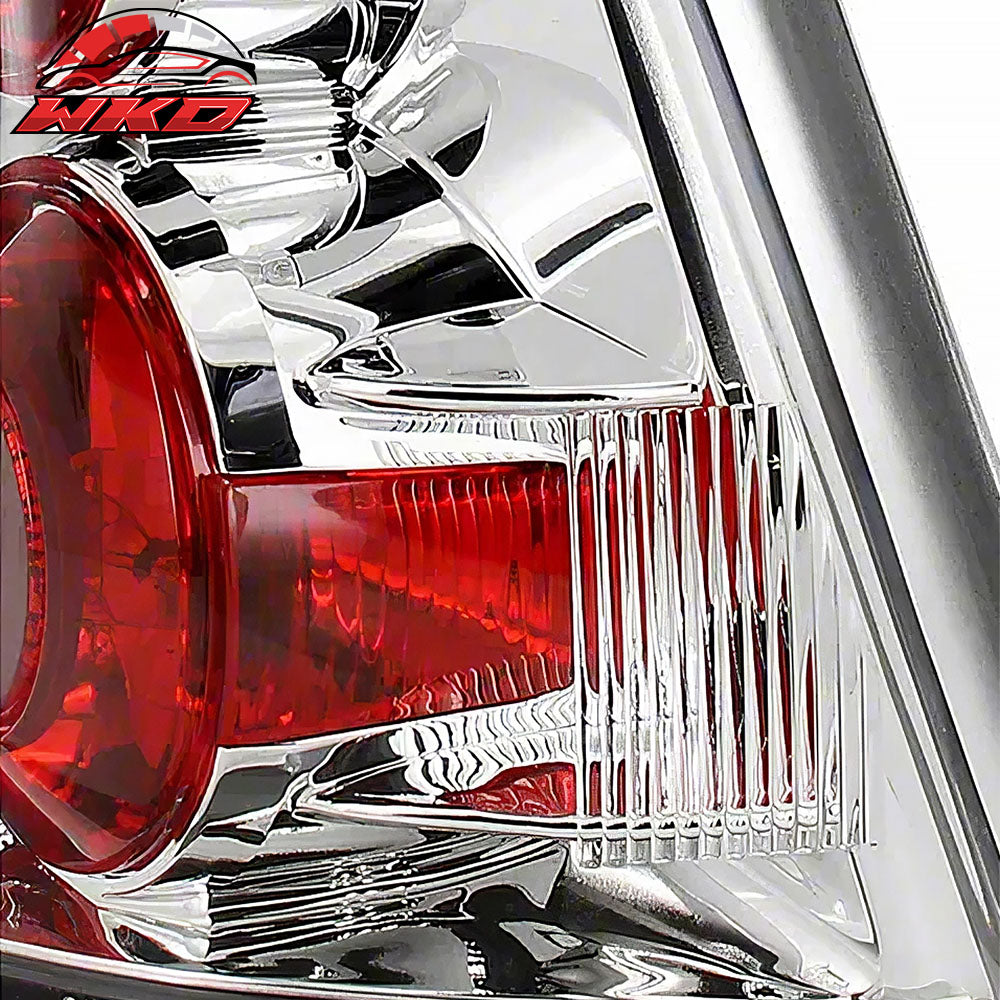 Fits 03-09 Toyota 4Runner Altezza Style Chrome Clear Lens Tail Lights Lamps Pair
