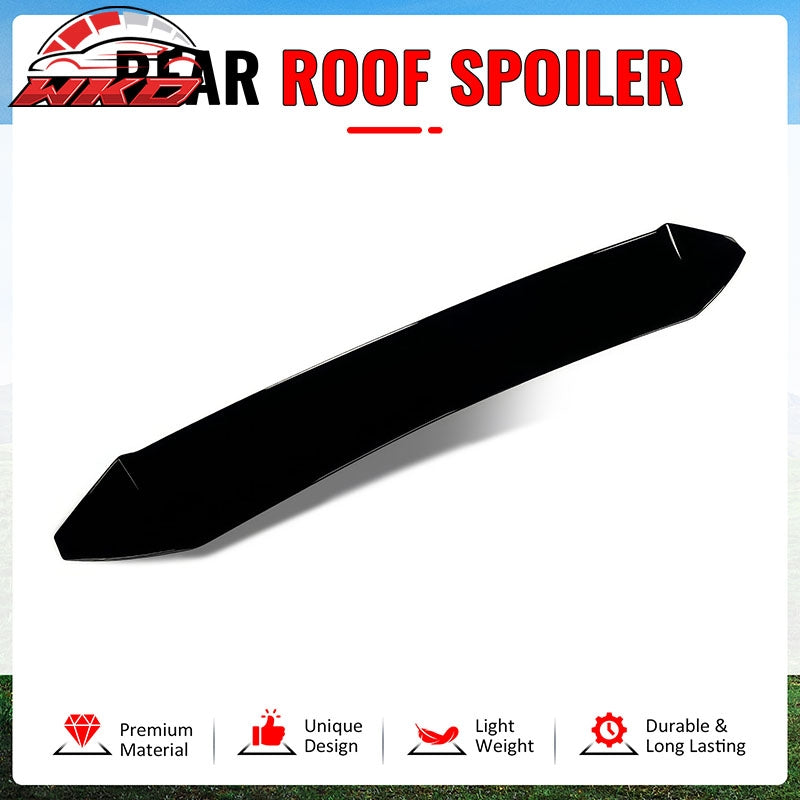 Fits 13-20 Toyota 86 BRZ FR-S IKON V3 Gloss Black Rear Window Roof Spoiler ABS
