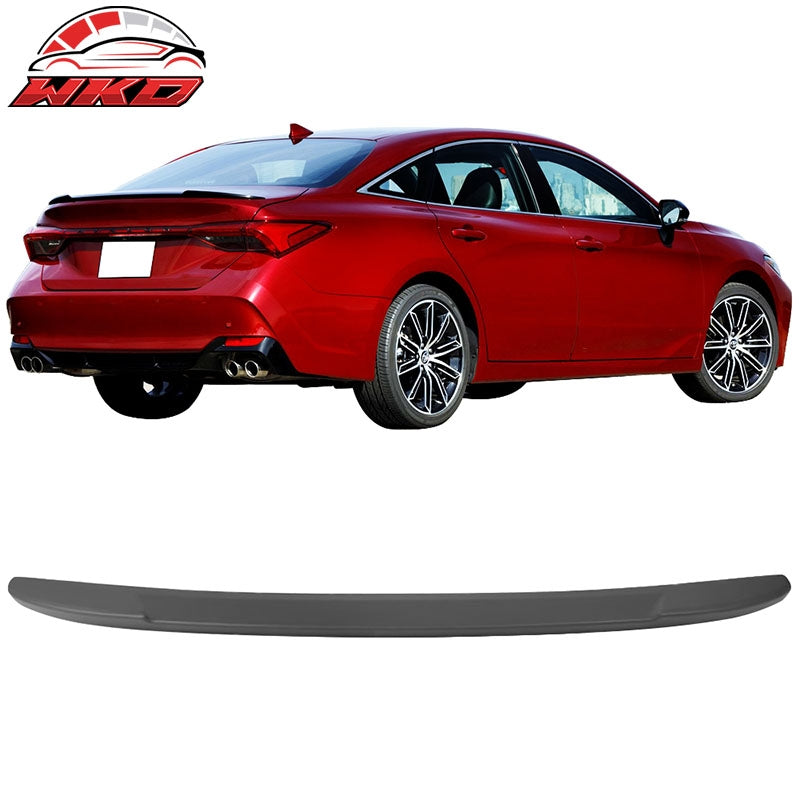 Fits 19-22 Toyota Avalon OE Style Rear Trunk Spoiler Wing Lip ABS Matte Black