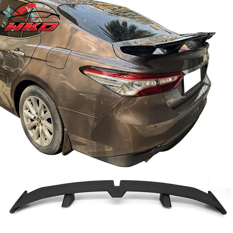 Wholesale 18-24 Toyota Camry 54" PRO Style Rear Trunk Spoiler Wing Matte Black ABS - Wikond Auto