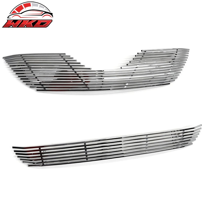 Wholesale 07-09 Toyota Camry Chrome Mesh Front Bumper Hood Upper Grille Grill Trim - Wikond Auto