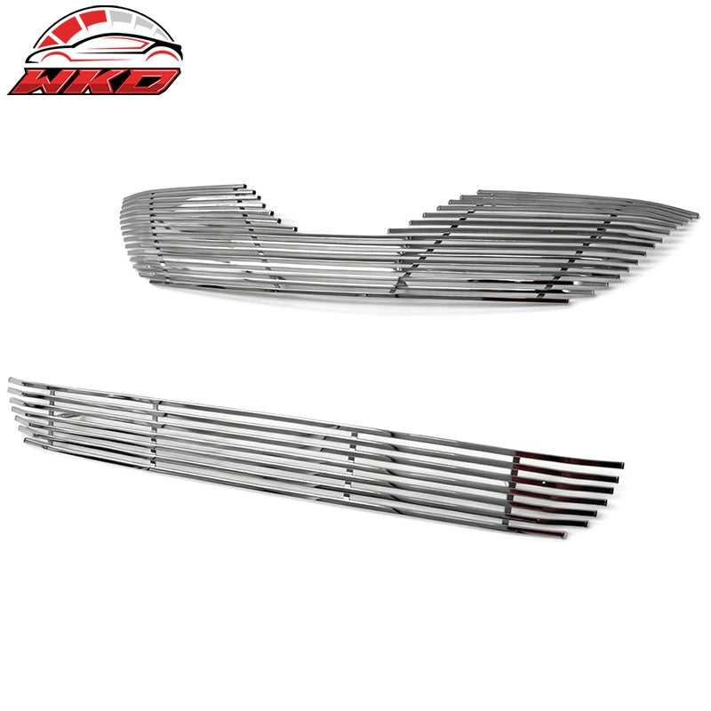 Wholesale 07-09 Toyota Camry Chrome Mesh Front Bumper Hood Upper Grille Grill Trim - Wikond Auto