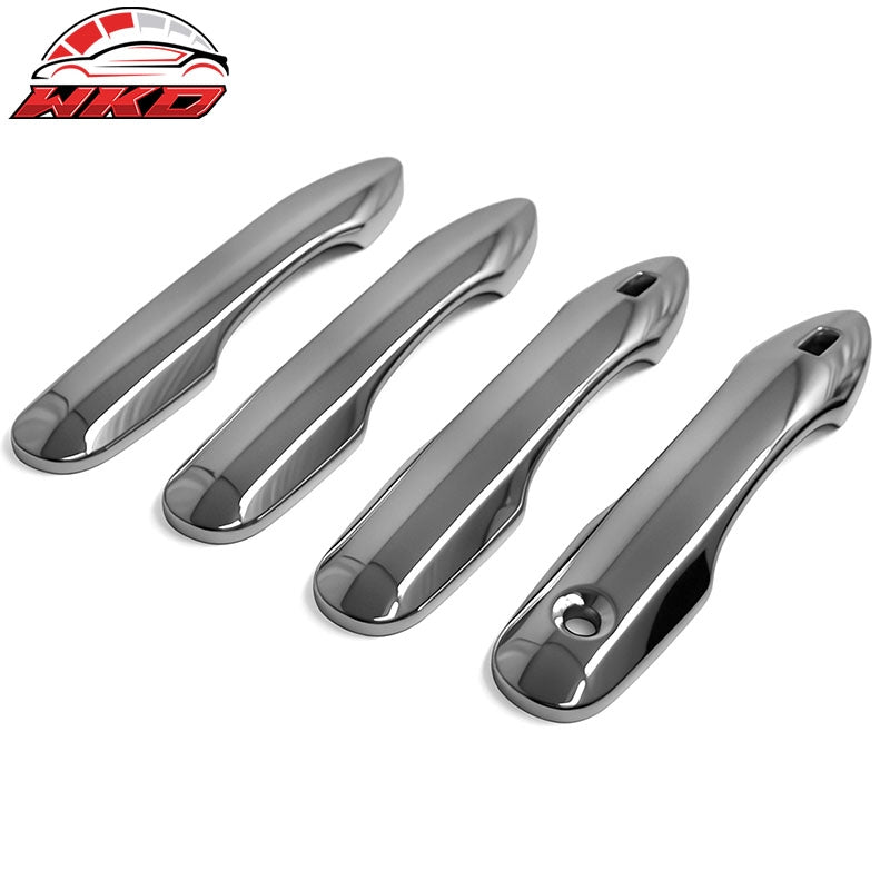 Fits 18-24 Toyota Camry ABS Door Handle Cover w/ 1 Key Hole& 2 Smart Key Cut-Out