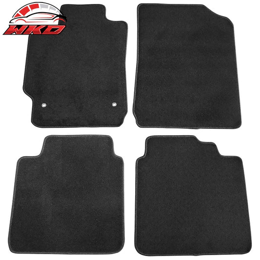 Wholesale 07-11 Toyota Camry Floor Mats Nylon Black Non-Slip Auto Carpets 4PC Set