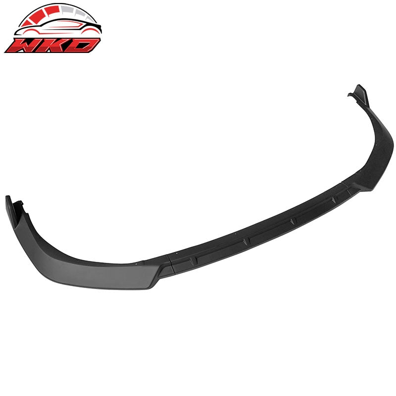 Fits 21-24 Toyota Camry LE IKON 3PCS Front Bumper Lip Matte Black
