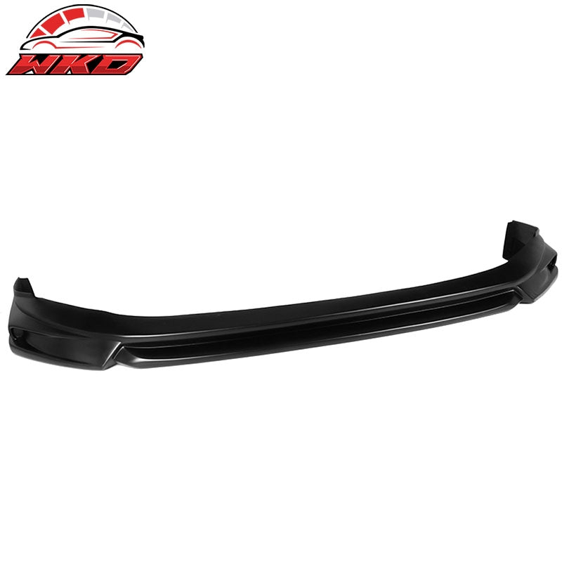Fits 18-20 Toyota Camry LE IKON Style Front Bumper Lip Matte Black - PP