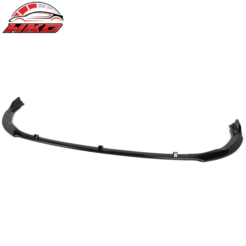 For 18-20 Toyota Camry LE Style Front Bumper Lip Gloss Black PP Spoiler Chin Kit