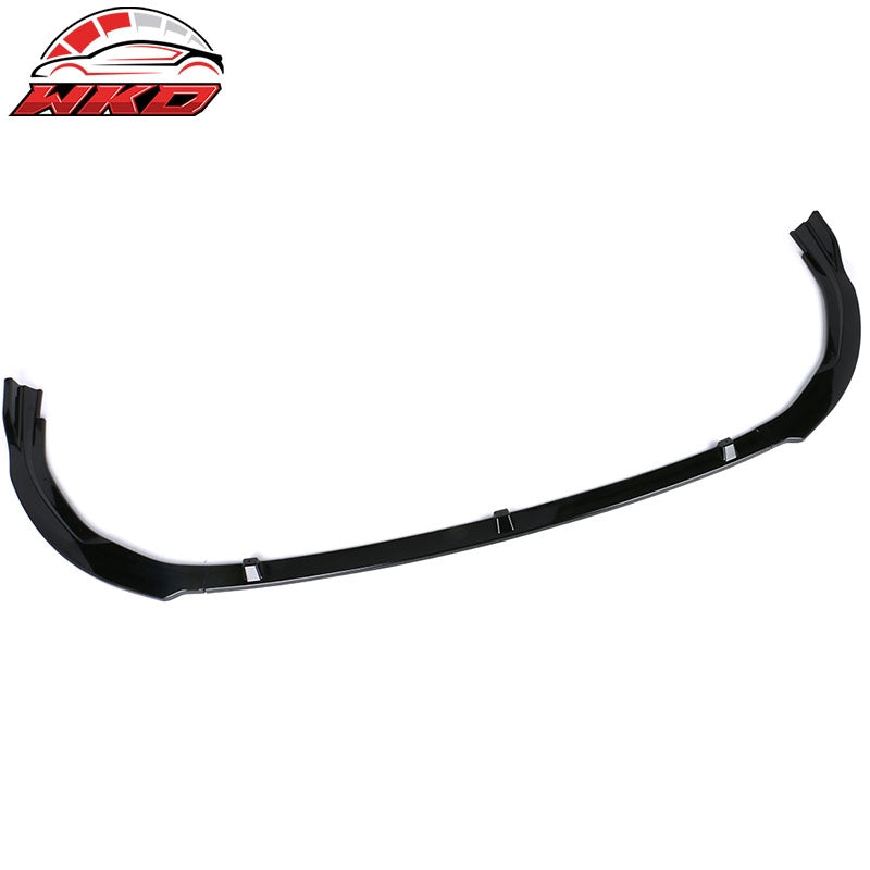 For 18-20 Toyota Camry LE Style Front Bumper Lip Gloss Black PP Spoiler Chin Kit
