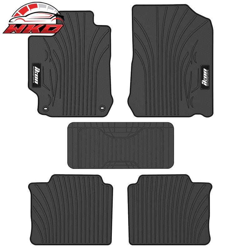 Wholesale 12-17 Toyota Camry Latex Car Floor Mats Liner All Weather Carpets Black 5PC