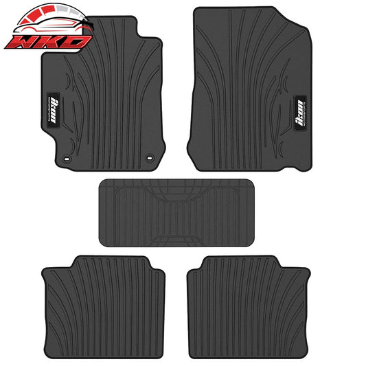 Wholesale 12-17 Toyota Camry Latex Car Floor Mats Liner All Weather Carpets Black 5PC