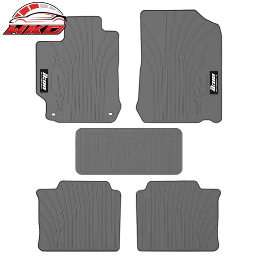 Wholesale 12-17 Toyota Camry Latex Car Floor Mats Liner All Weather Carpets Gray 5PCS