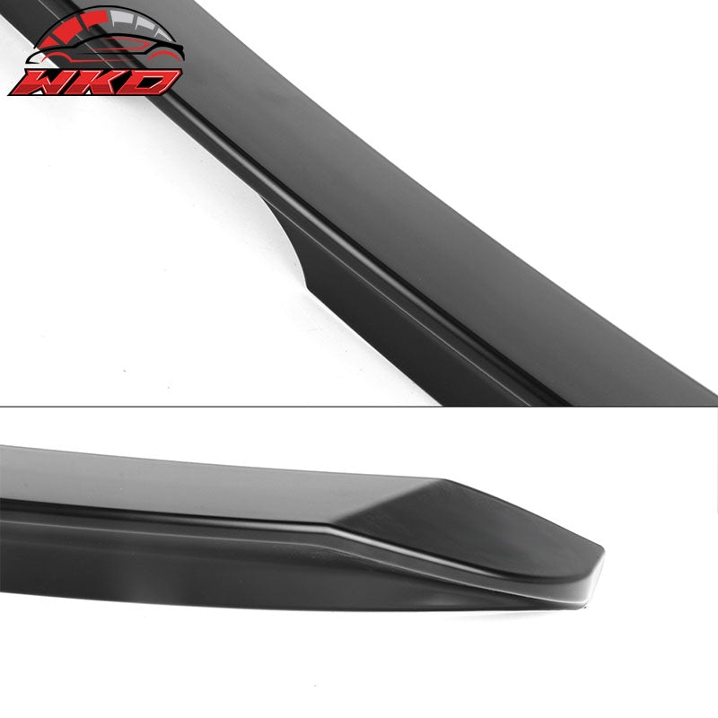 Fits 18-24 Toyota Camry PB Style Matte Black ABS Rear Trunk Lip Wing Spoiler