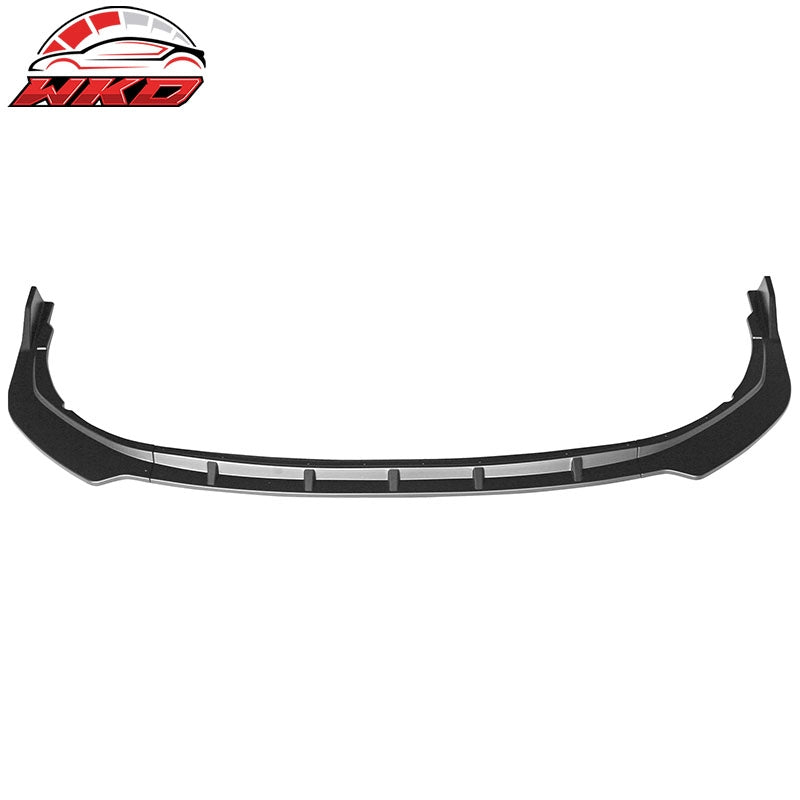 Fits 21-24 Toyota Camry SE 3PC Front Bumper Lip Spoiler PP Matte Black Splitter