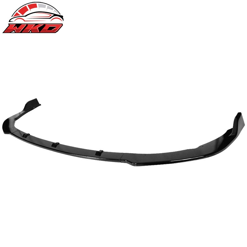 Fits 18-20 Toyota Camry SE XSE Gloss Black Front Bumper Lip Spoiler PP 3PCS