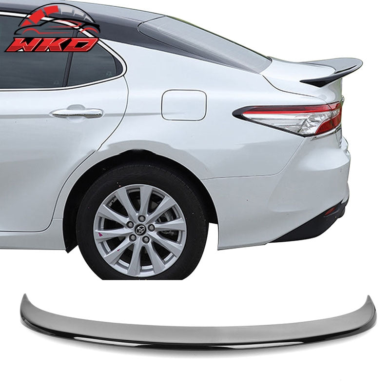 Wholesale 18-24 Toyota Camry Sedan 4-Door SM Style Rear Trunk Spoiler ABS Gloss Black