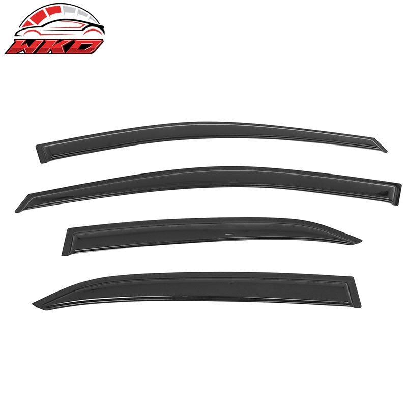 Fits 18-24 Toyota Camry Window Visor Rain Sun Guard Acrylic Side Deflector Vent