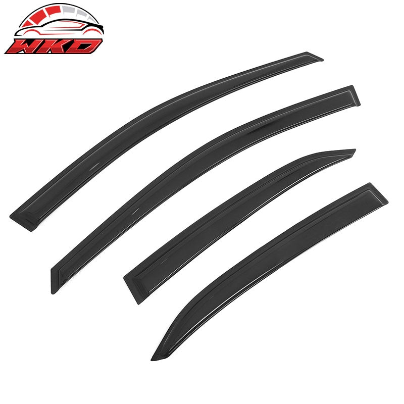 Fits 18-24 Toyota Camry Window Visor Rain Sun Guard Acrylic Side Deflector Vent