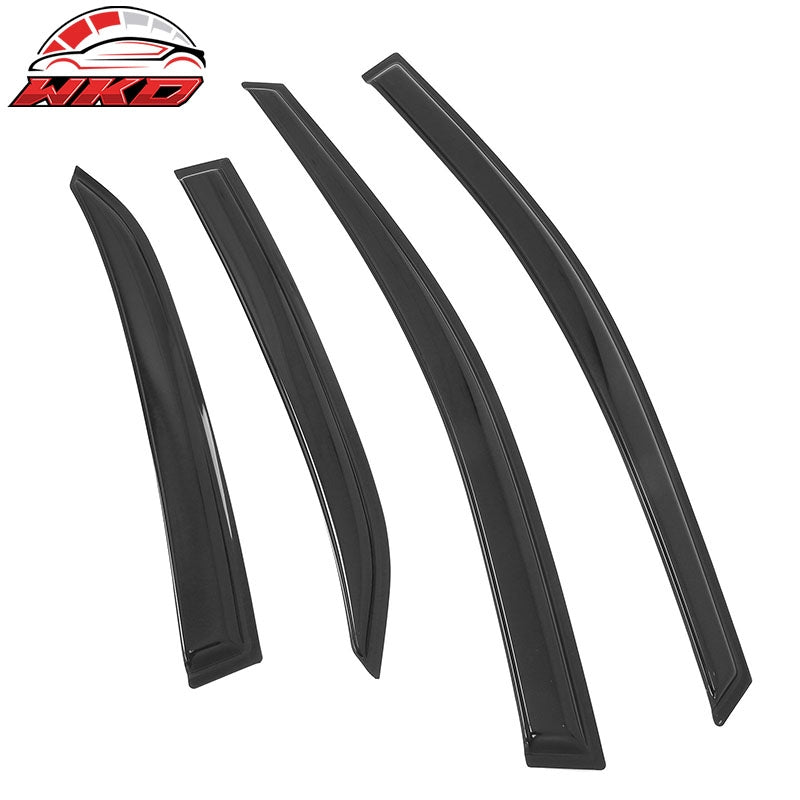 Fits 18-24 Toyota Camry Window Visor Rain Sun Guard Acrylic Side Deflector Vent