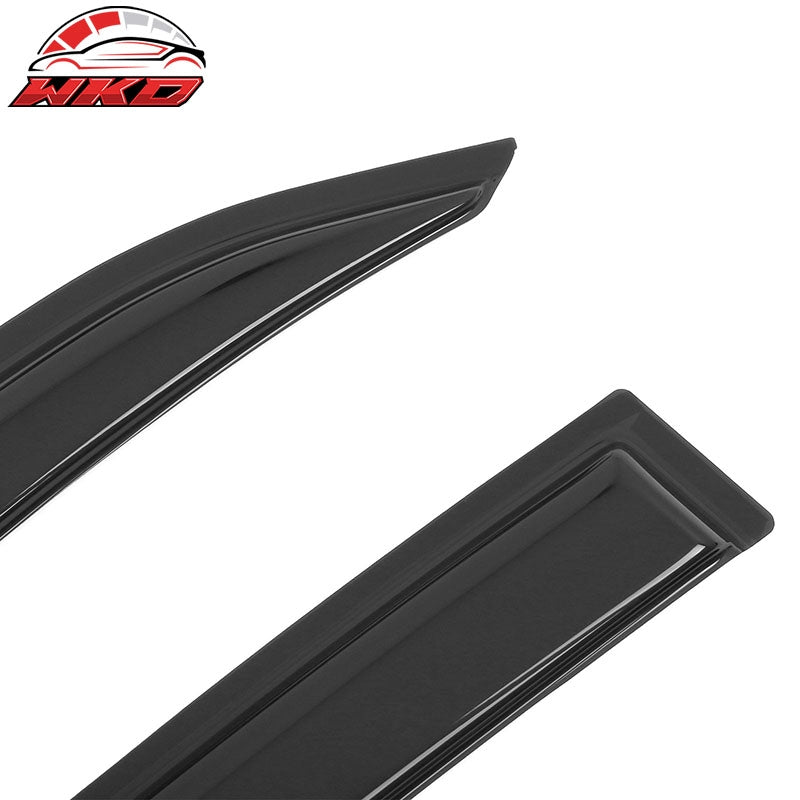 Fits 18-24 Toyota Camry Window Visor Rain Sun Guard Acrylic Side Deflector Vent