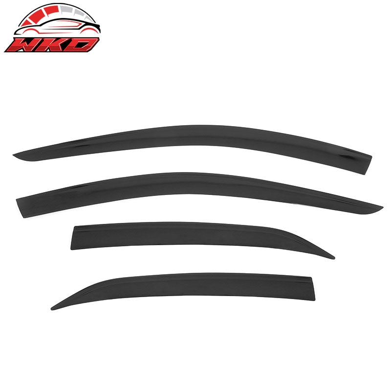 For 18-24 Toyota Camry Window Visor Low Profile Rain Sun Guard Acrylic Deflector