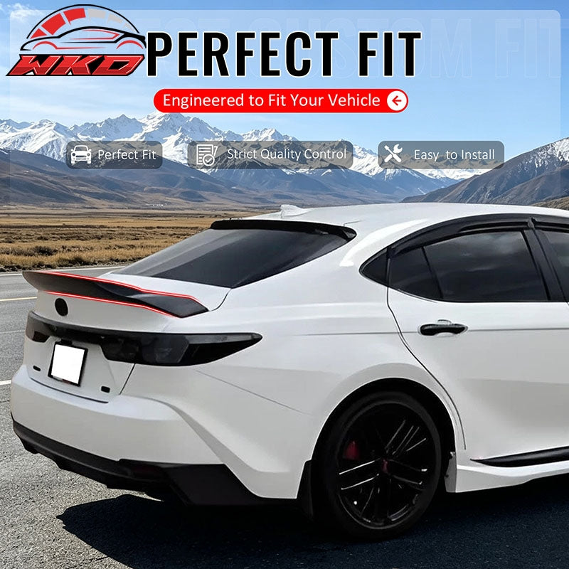 Wholesale 2025-2026 Toyota Camry XV80 9th R Style Rear Trunk Spoiler Wing Gloss Black - Wikond Auto