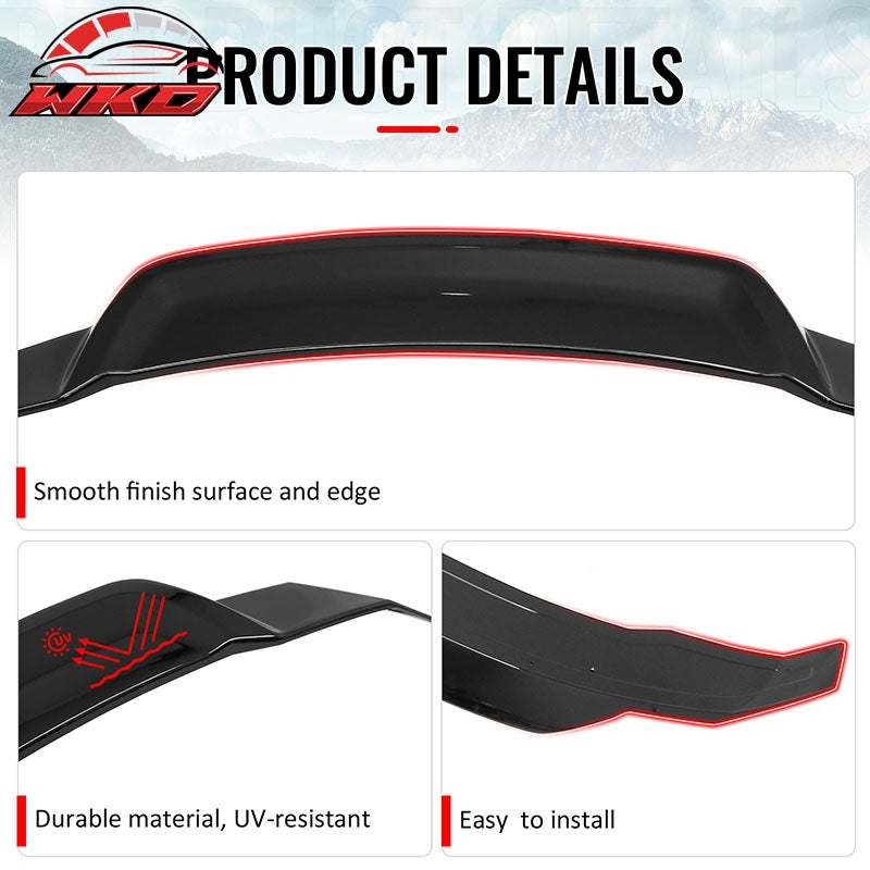 Wholesale 2025-2026 Toyota Camry XV80 9th R Style Rear Trunk Spoiler Wing Gloss Black - Wikond Auto