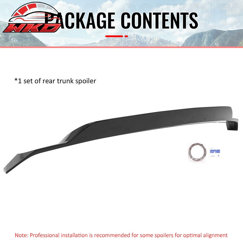 Wholesale 2025-2026 Toyota Camry XV80 9th R Style Rear Trunk Spoiler Wing Gloss Black - Wikond Auto