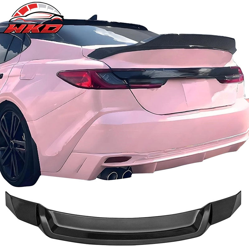 Wholesale 25-26 Toyota Camry XV80 9th R Style Trunk Spoiler Wing Carbon Fiber Print - Wikond Auto