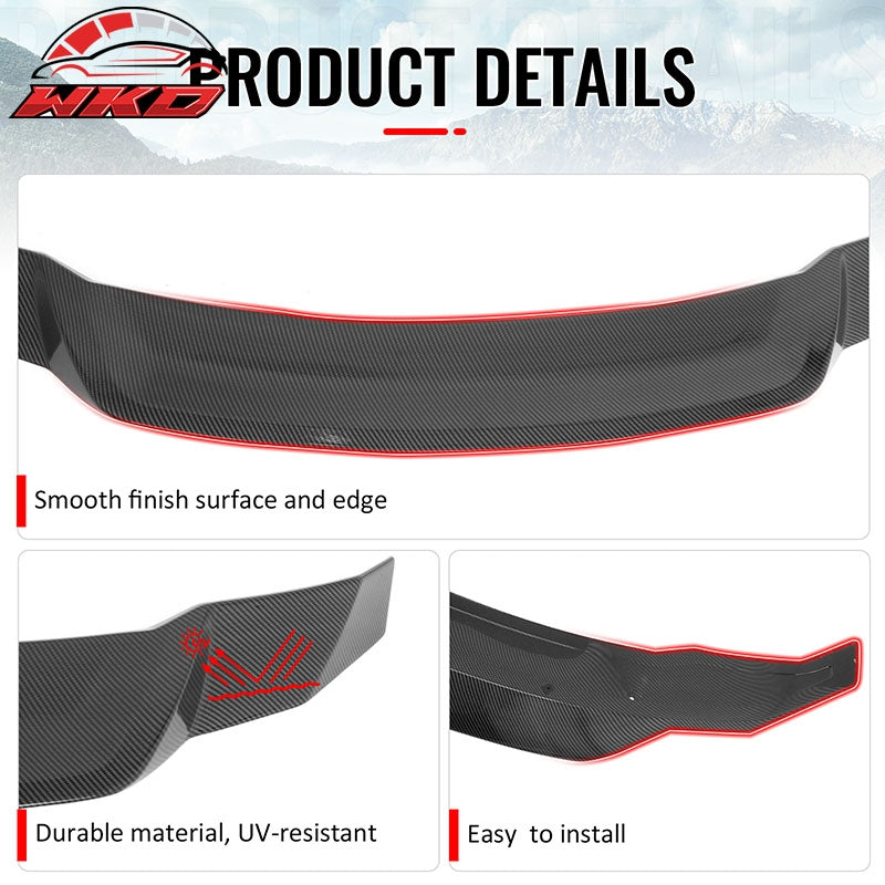 Wholesale 25-26 Toyota Camry XV80 9th R Style Trunk Spoiler Wing Carbon Fiber Print - Wikond Auto