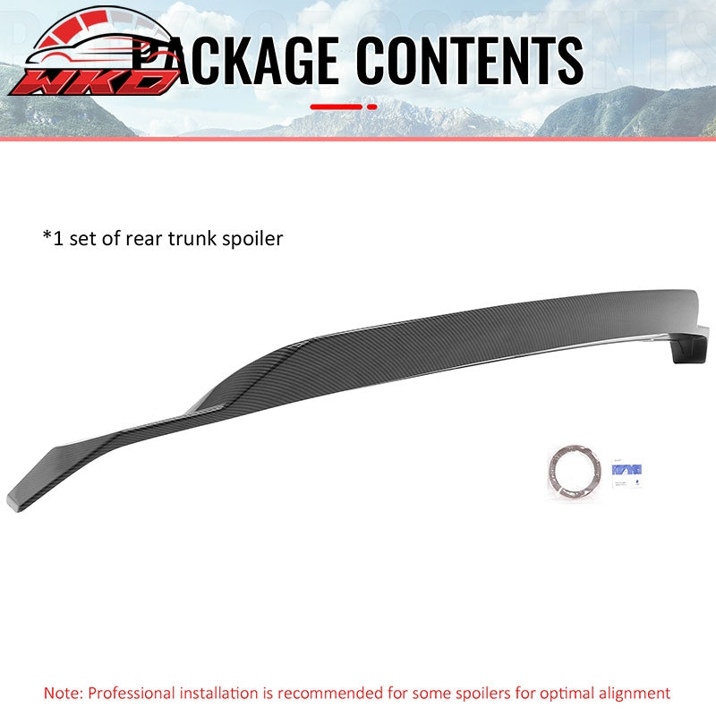 Wholesale 25-26 Toyota Camry XV80 9th R Style Trunk Spoiler Wing Carbon Fiber Print - Wikond Auto